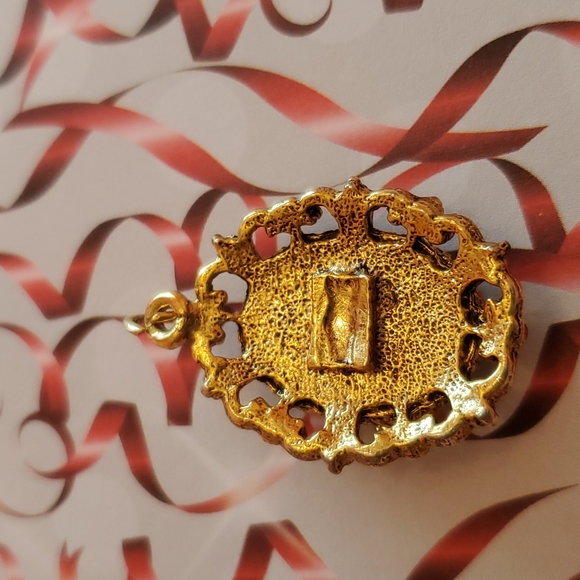 Pendant cameo ivory no621 - Picture 2 of 3